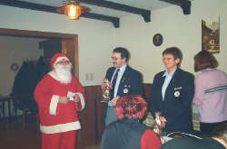 Ein besonderer Gast, der Nikolaus ...